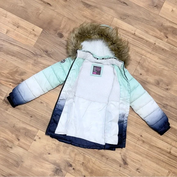 Justice Kids Puffer Jacket Size 8 - Picture 12 of 15